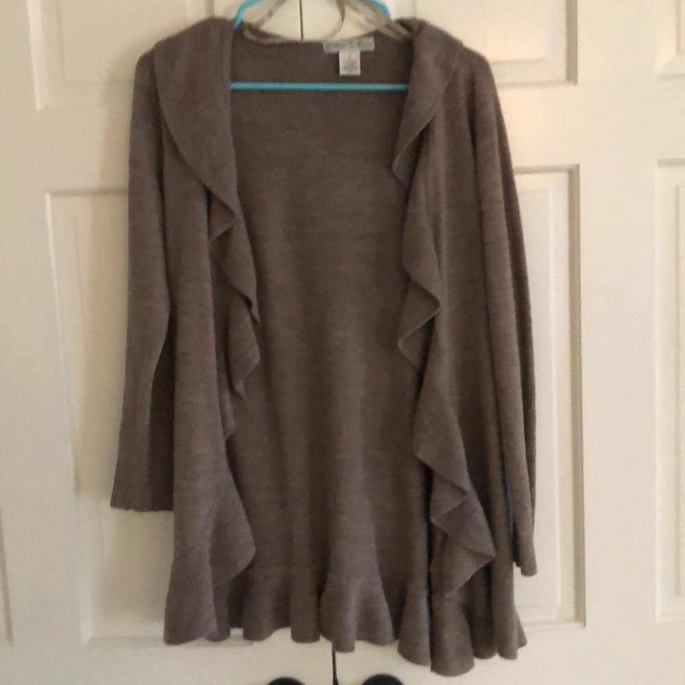Long flowing sweater